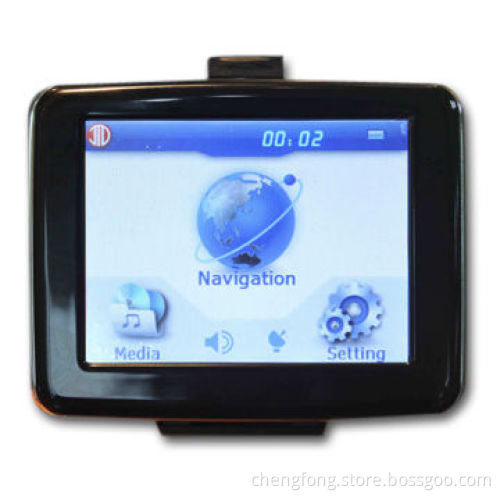3.5-inch GPS Car Navigation System with Built-in 64MB SDRAM, Supports MSTAR CPU
